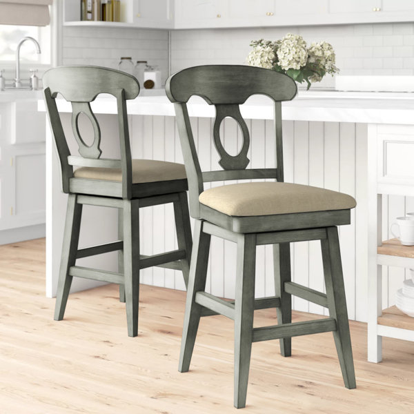 Three Posts™ Sariyah Swivel Bar and Counter Stool & Reviews Wayfair